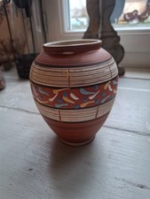 Vase céramique vintage  West Germany design 1960s modèle 526-13