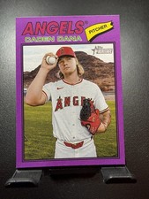 2026 Topps Heritage #121 Caden Dana Light Purple