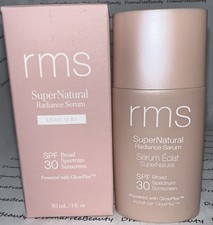 RMS Beauty SuperNatural Radiance Serum SPF 30 Broad Spectrum Sunscreen 30ml BNIB