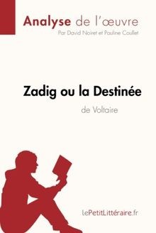 Zadig ou la Destinée de Voltaire (Analyse de loeuvre): ... | Buch | Zustand gut