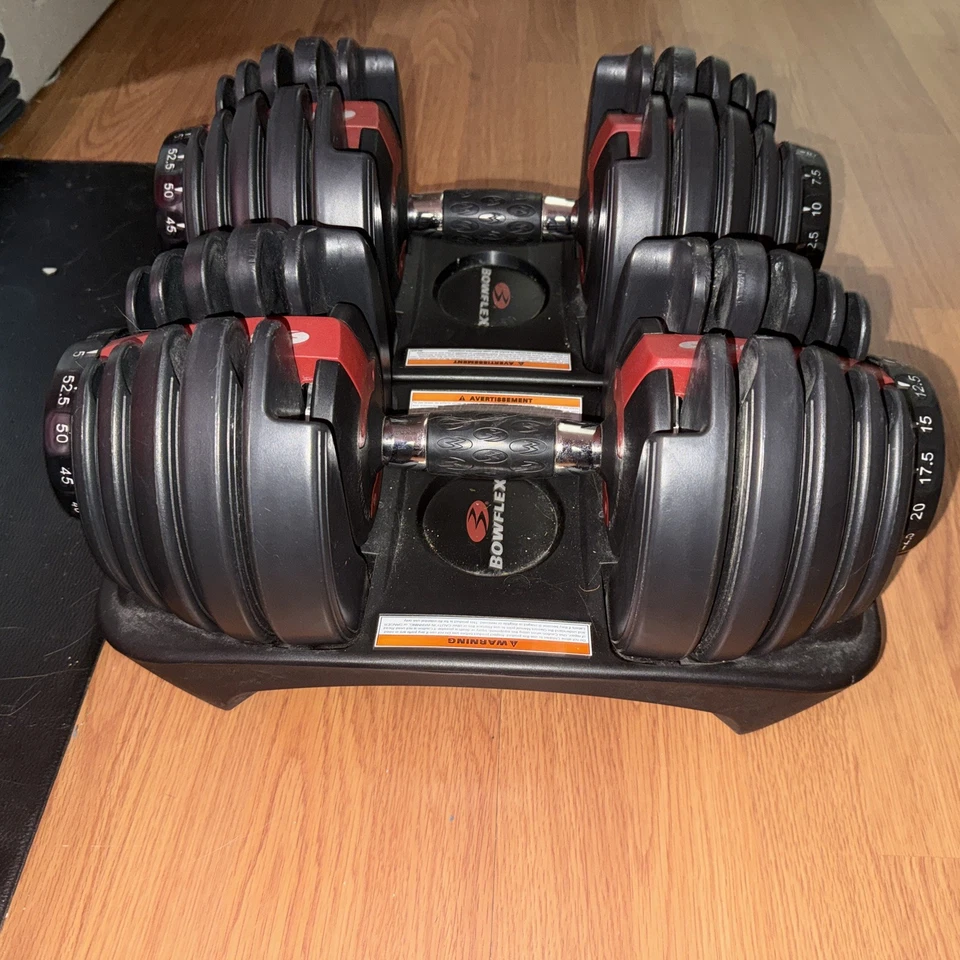 Mancuernas ajustables Bowflex SelectTech 552 - negras (juego de 2) Foto 4 de 4