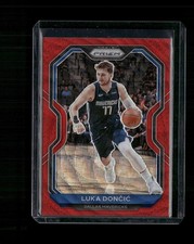 2020-21 Panini Select #15 Luka Doncic Red Wave Prizms