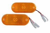 2 X Jokon Led Seitenmarkierungsleuchte Smlr 2002 12V Orange Pkw AnhäNger Leuchte