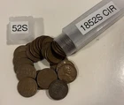 1952 s wheat penny CIR. Roll OF 50