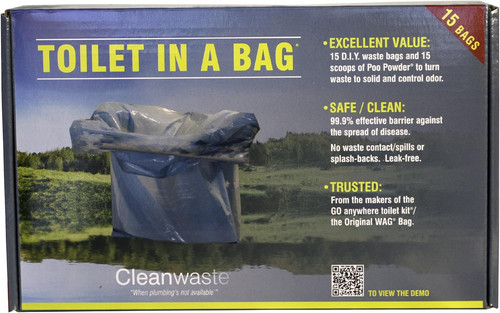 Toilet in a Bag - DIY Kit, 15