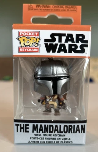 NEW Funko Pocket Pop Star Wars The Mandalorian  Keychain Collectible Boba Fett