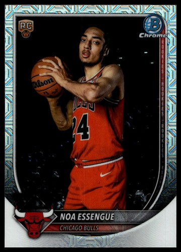 2025-26 Bowman #BCV-12 Noa Essengue Chrome Mojo Refractors