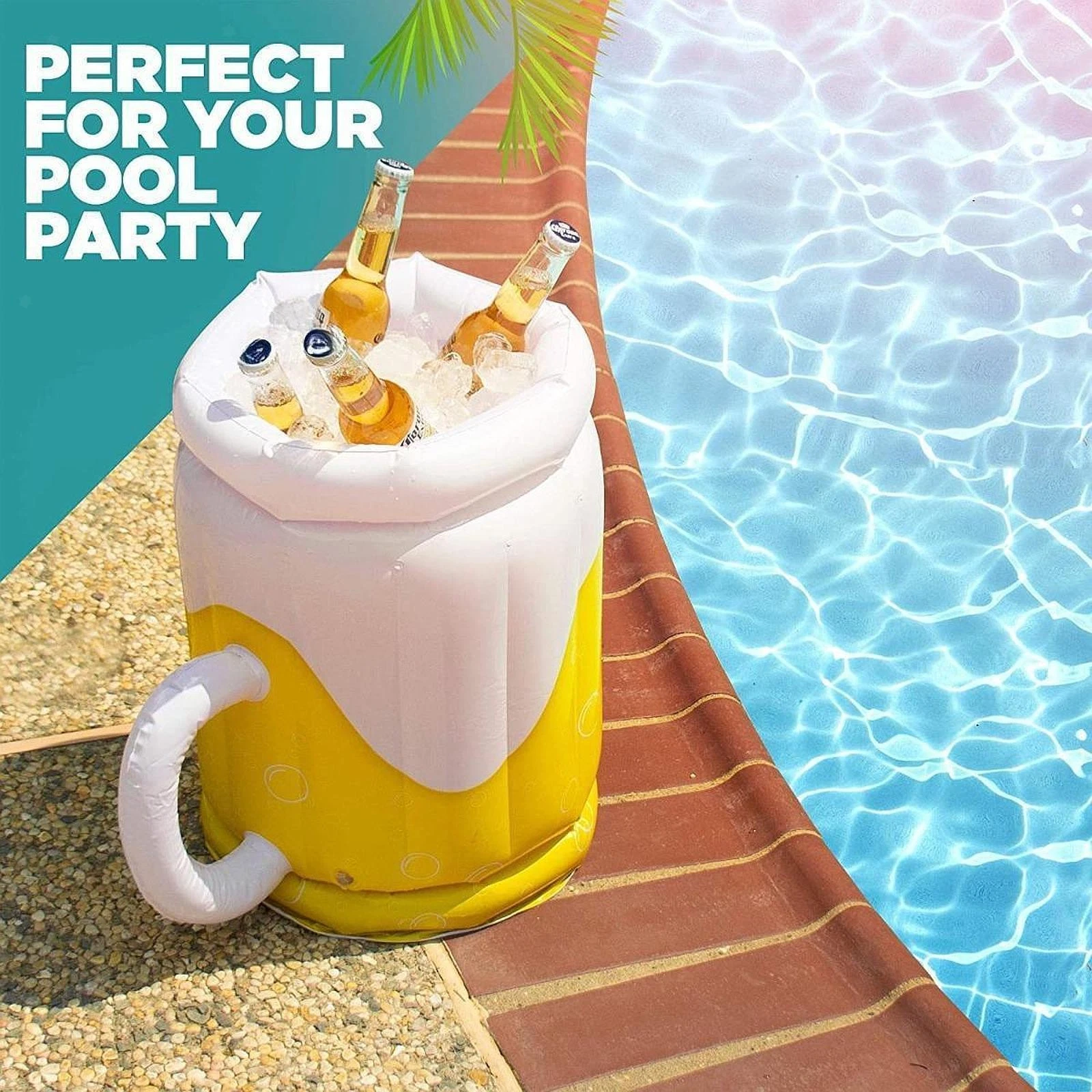 Inflatable Cooler with Air Pump Drink Serving Container
Opens in a new window or tab