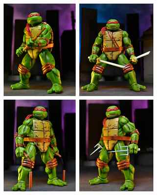 NECA Figuren Leonardo Raphael Donatello Michelangelo TMNT Mirage Comics