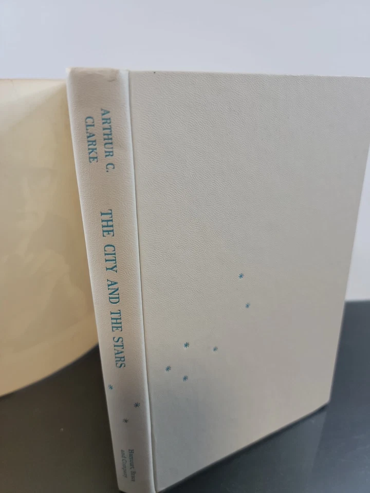 THE CITY AND THE STARS 1956 Book Club Edition Arthur C. Clarke HARCOURT BRACE - Image 3 of 4