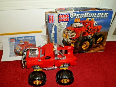 Mega Bloks Probuilder Racing Series, 9787, Monster Truck Fury, 2003, 510 Teile, 8+