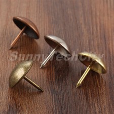 80x Retro Furniture Door Box Chest Case Upholstery Nails Tack Craft Pins 19x20MM