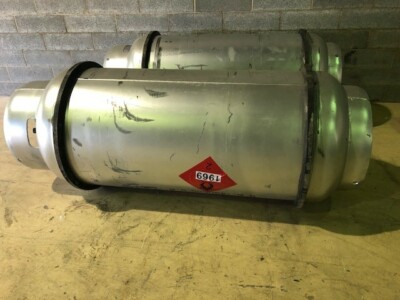 R-600a refrigerant gas, can be blended with other refrigerant gases for HVAC sys