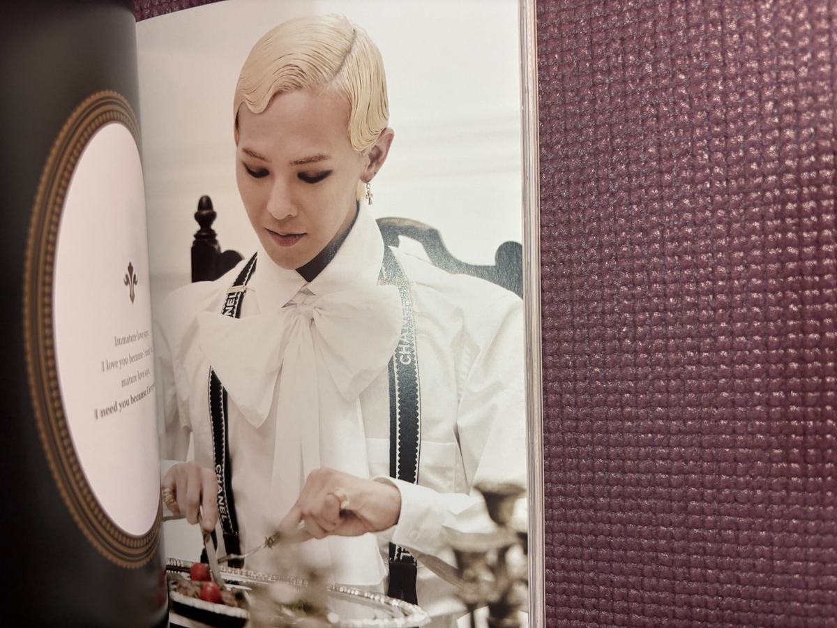 G-DRAGON ONE OF A KIND DVD フォトブック ジヨン BIGBANG G-DRAGON's COLLECTION ONE OF A KIND DVD, Photo Book