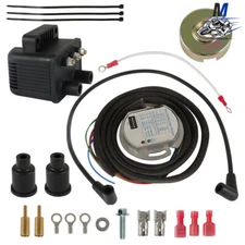 Single Fire Programmable Ignition Coil Kit 53-660 For Evo Big Twin XL 1970-2003
