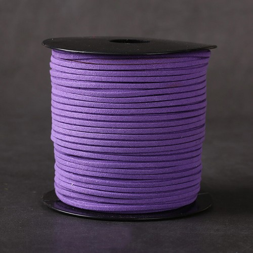 4.5meters / 90meters 2.7mm Flach Wildlederimitat Kordel String Gewinde Seil - Bild 7 von 30