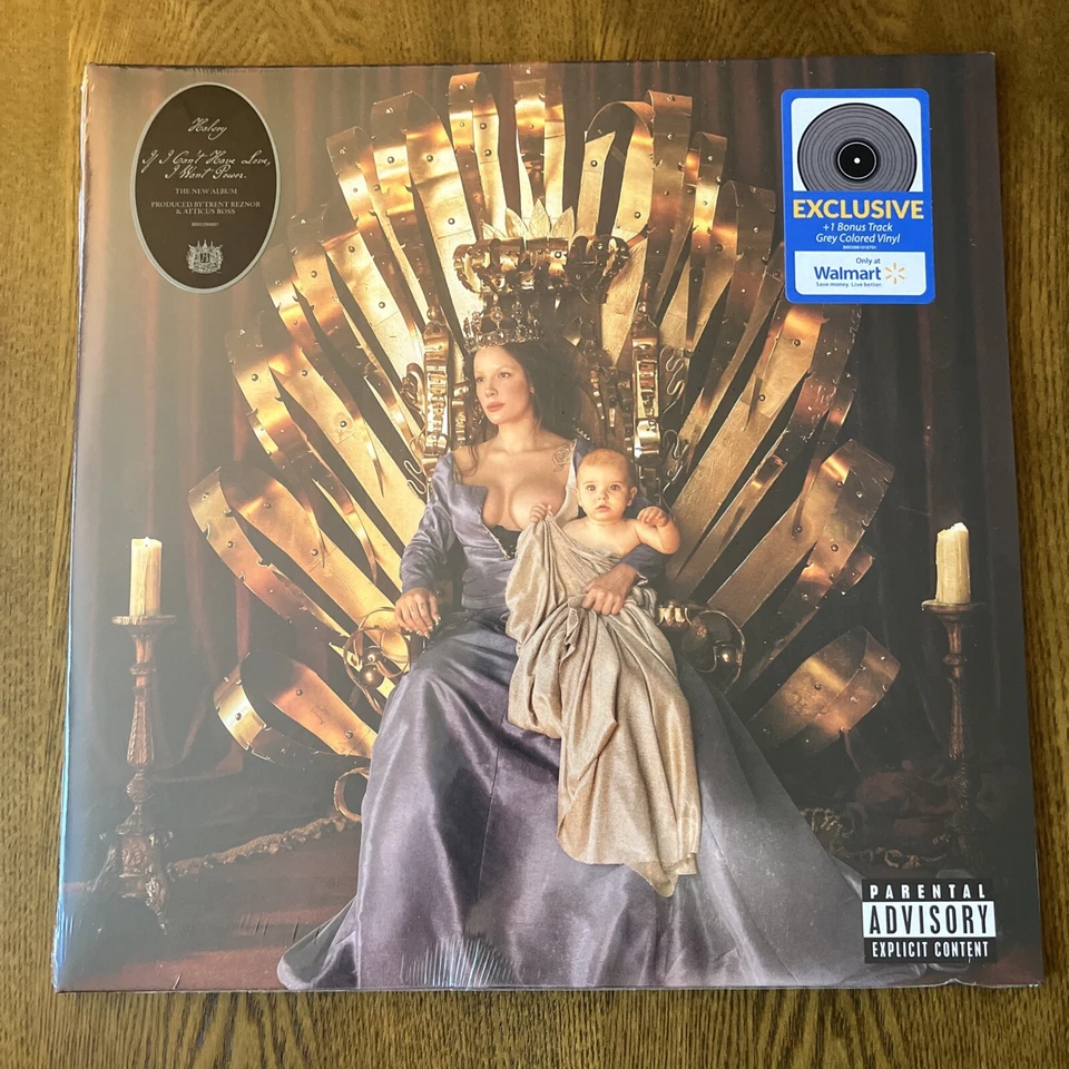 Halsey - If I Can't Have Love, I Want Power LP Record Grey Vinyl Bonus Track NEW Foto 2 de 4