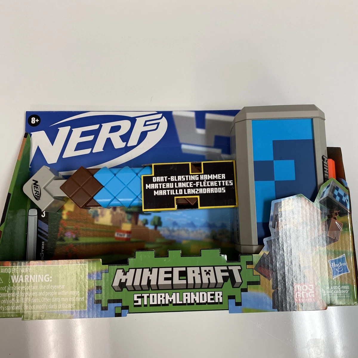 Nerf Minecraft Stormlander Dart Blasting Hammer - Shop Blasters at