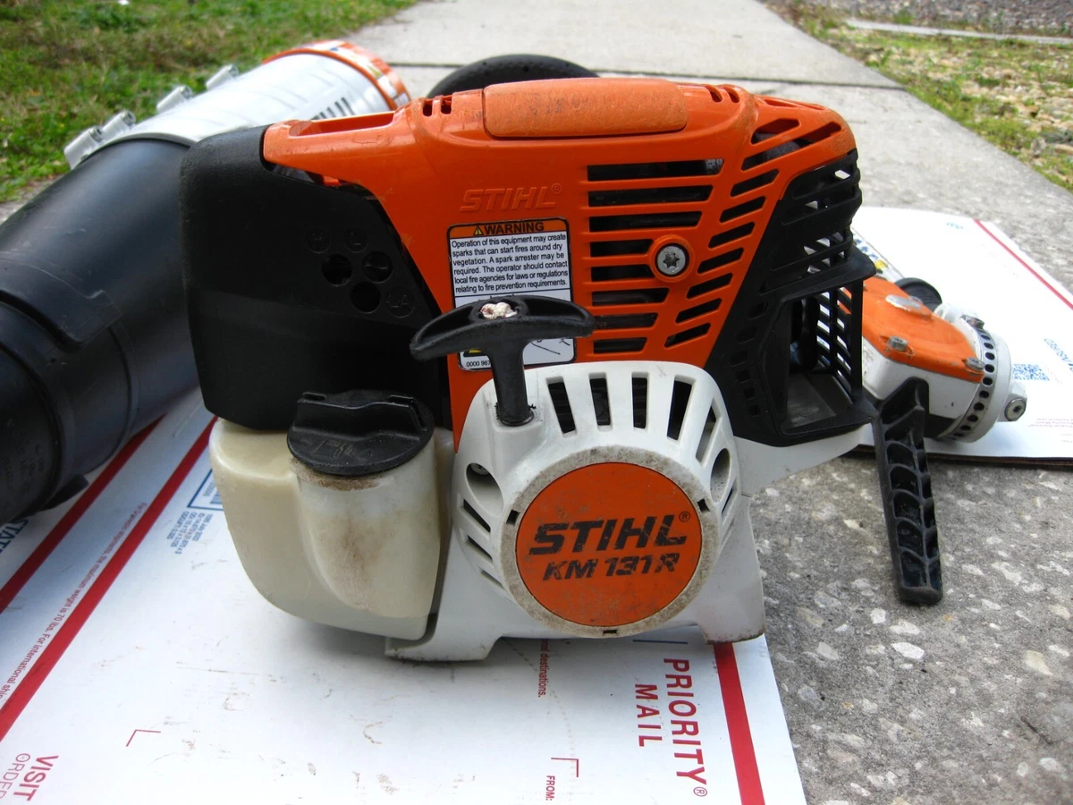 krak Manchuriet Udsigt STIHL KM 131 R HEDGE TRIMMER/BLOWER ATTACHMENTS BUNDLE | eBay