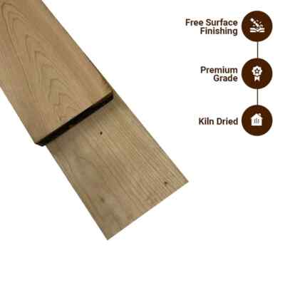 Cherry Hardwood 8/4 Lumber Board | Prime Grade | 5 Bd. Ft | S4S