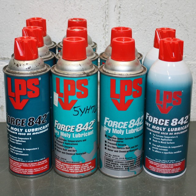 LPS 02516 Dry Moly Lubricant Force 842 11oz Aerosol Can for sale online eBay