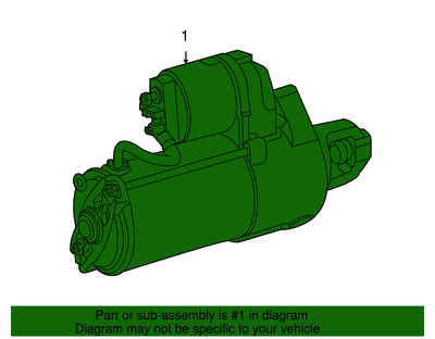 07 08 MERCEDES BENZ Ml Ml320 CDI Starter Motor OEM Lot255 for sale 