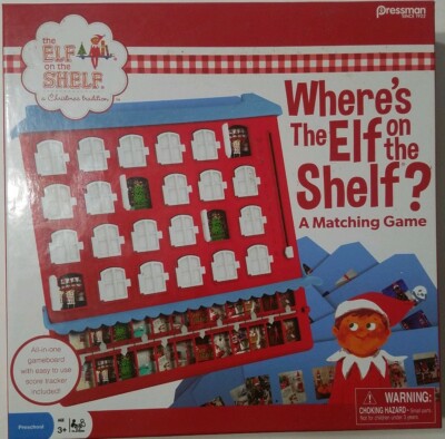Pressman Elf on The Shelf: Where's The Elf on The Shelf? Game