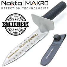 Nokta Makro Premium Stainless Steel Digger Serrated Digging Tool with Sheath