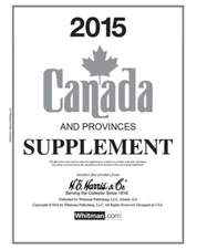 HE Harris Stamp Album Supplement Pages Canada 2015 New Pack