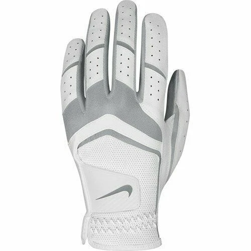 Guante de golf Nike Dura Feel mano derecha blanco antracita gris fresco para mujer pequeño NUEVO Foto 3 de 4