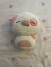 strawberry cow plushie