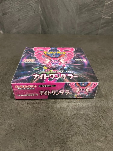 Pokemon Card Night Wanderer caja sv6a japonesa con encogimiento - Imagen 2 de 6