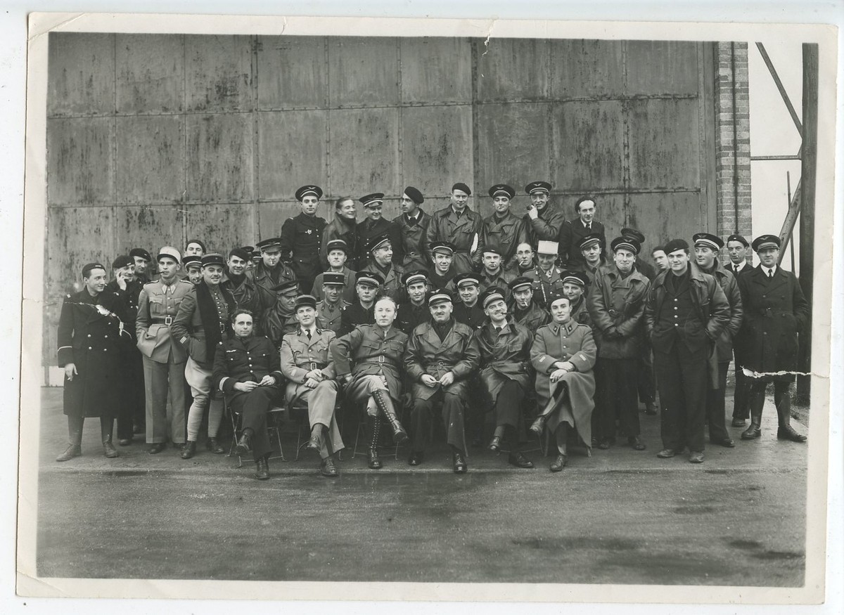 Photo Ancienne Dédicacée - Militaire Dorgelès - 23x17,5 Cm - 1939 - Avec Texte Au Dos