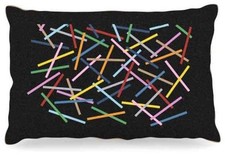 Kess InHouse Project M "Sprinkles on Black" Fleece Large Pet Dog Bed