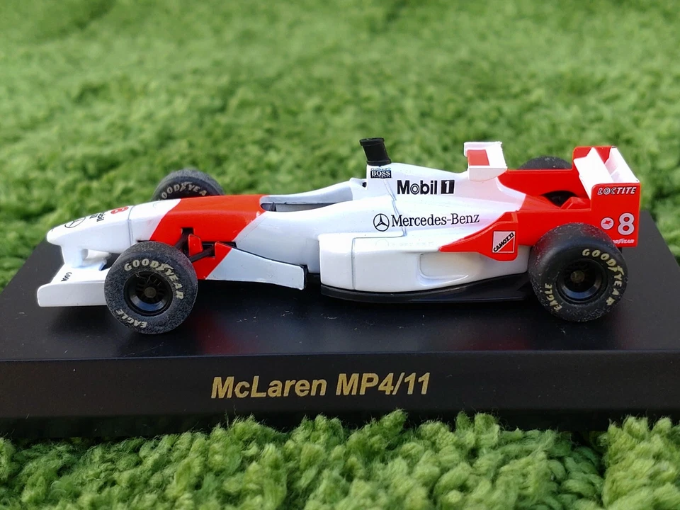 McLaren Mercedes Benz / MP4/11 / 1996 N8 D.Coulthird / 1/64 压铸汽车 / Kyosho — 第 2/4 张图片