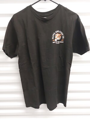 Alive And Free Co Built For The Brave Motorcycle T-Shirt M