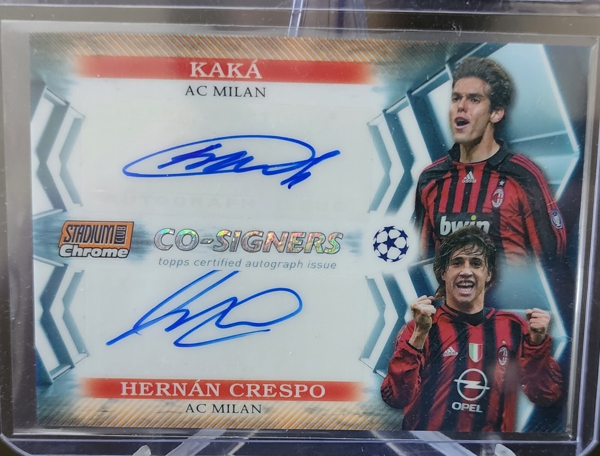 さいたま様 2023 Topps KAKA Crespo Auto - ワールドサッカー