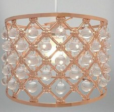 Modern Chandelier Acrylic Crystal Light Shades Droplet Ceiling Lampshade Pendant