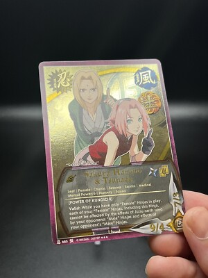 Sakura Haruno & Tsunade [Power of Kunoichi] 685 Naruto Super Rare