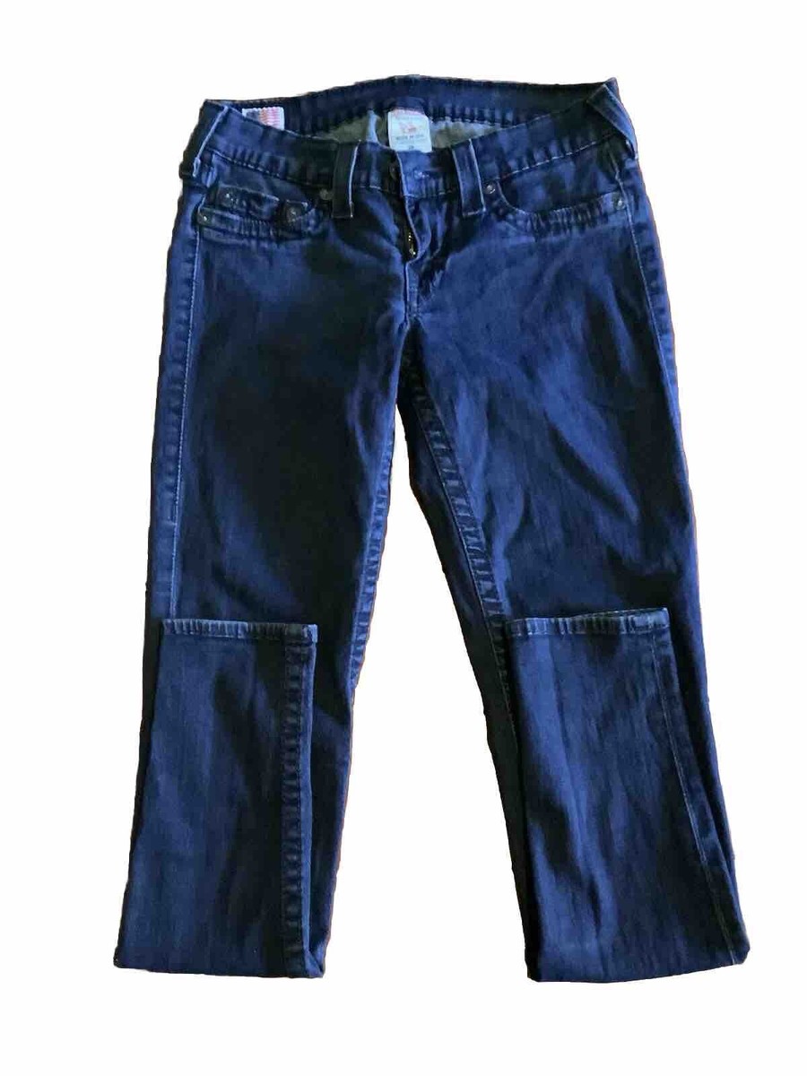 True Religion Jeans Womens Size 29 Casey Skinny Low Rise Jeans/usa