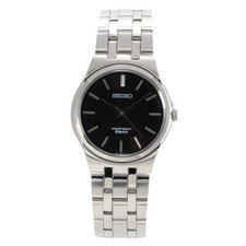 SEIKO SPIRIT SCXP023 Quartz Analog Black Silver