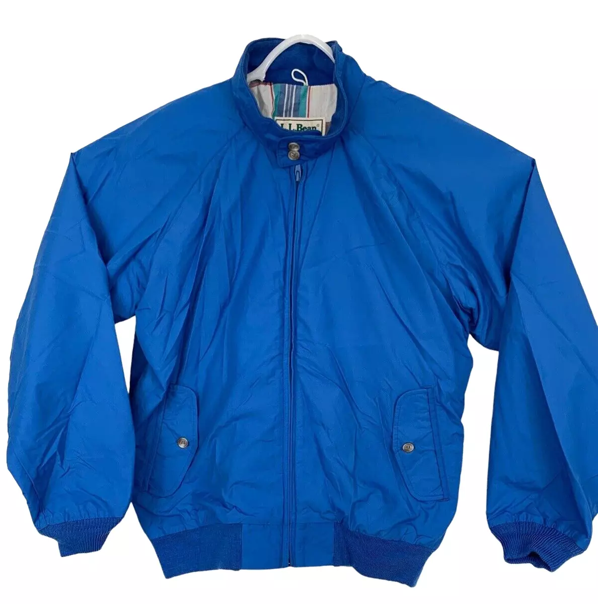 L.L.Bean 70s~80s TOP JACKET E235 Large Blue MADE IN USA Vintage