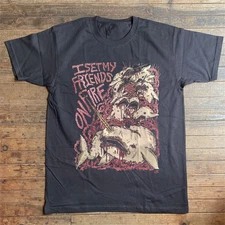 I Set My Friends On Fire Band Narwhals T Shirt Full Size S-5XL SO768