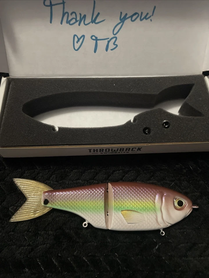 Throwback Baits Spotted Tail Shinner Metro. 7". Brand New. - Image 2 of 3
