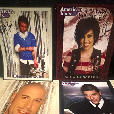 American Idols Live Tour 2006 -2008 Autographed headshots