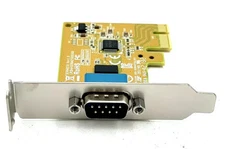0NT0HM Dell 1 Port Serial RS232 Desktop PCIe Card NT0HM - Low Profile - Tested