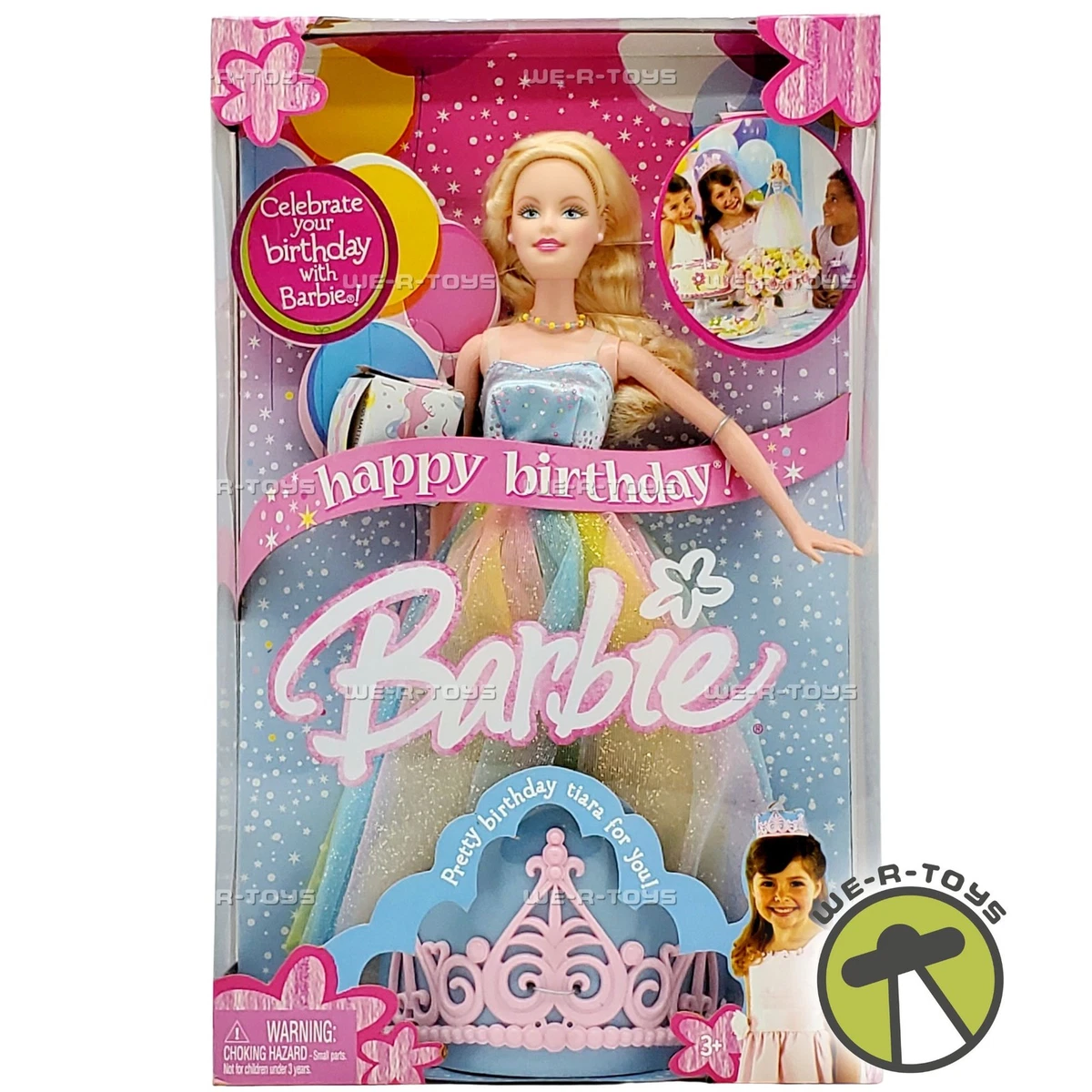 Happy Birthday Barbie 2005 Year Manufactured Barbie Dolls & Doll