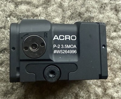 (MilSims) EvolutionGear ACRO P2 Enclosed Red Dot 3.5 MOA (9mm/5.56 Rated) - BLK