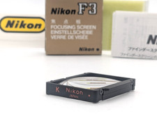 Red Dot Unused Nikon F3 Focusing Screen Type K Split Micro Prism from Japan