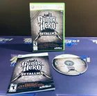 Guitar Hero: Metallica (Microsoft Xbox 360, 2009 Activision) CIB Complete
